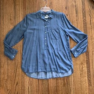 Loft chambray shirt
